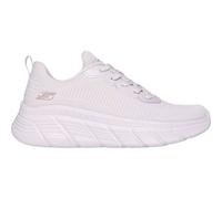 Sneaker SKECHERS "BOBS B FLEX HI-FLYING HI", Damen, Gr. 36, lila (fliederfarben), Textil, Schuhe Sneaker, Trainingsschuh, Schnürschuh, Freizeitschuh in veganer Verarbeitung (96578452-36) fliederfarben