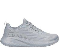 SKECHERS Damen Freizeitschuhe BOBS SQUAD CHAOS-FACE OFF LIGHT GRAY - Gr. - 36