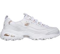 SKECHERS Damen Freizeitschuhe DLITES - FRESH START WHITE ROSE GOLD - Gr. - 38