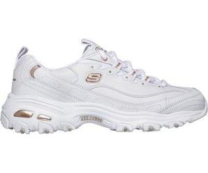 SKECHERS Damen Freizeitschuhe DLITES - FRESH START WHITE ROSE GOLD - Gr. - 38