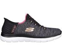 SKECHERS Damen Freizeitschuhe SUMMITS-DAZZLING HAZE BLACK MULTI - Gr. - 40