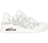Skechers Sneaker Uno Golden Heart Damen Weiß/Rosé Größe 39