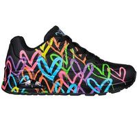 SKECHERS Damen Freizeitschuhe UNO-HIGHLIGHT LOVE Schwarz - Gr. - 37.5