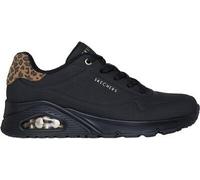 SKECHERS Damen Freizeitschuhe UNO - JUNGLE NITE BLACK - Gr. - 39