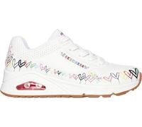 Skechers UNO - LOVE ALL AROUND für Damen, weiß, Gr. 37 EU