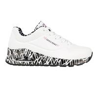 SKECHERS Damen Freizeitschuhe UNO - LOVING LOVE Weiß 40 (0195969549568)