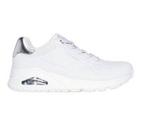 Skechers Damen UNO-Shimmer Away Sneaker, weiß, 41 EU