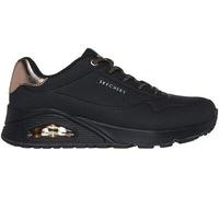 SKECHERS Damen Freizeitschuhe UNO-SHIMMER AWAY BLACK - Gr. - 39