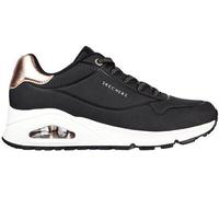 SKECHERS Damen Freizeitschuhe UNO-SHIMMER AWAY BLACK - Gr. - 40