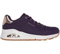 SKECHERS Damen Freizeitschuhe UNO-SHIMMER AWAY DARK PURPLE - Gr. - 38