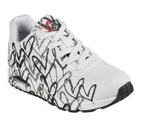 Skechers UNO - SPREAD THE LOVE Sneaker, white/black/gray SIZE,36 Schuhe Frau|37 Schuhe Frau