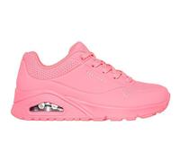 Skechers Damen UNO Stand On Air Sneaker, Coral Durabuck/Mesh, 39 EU