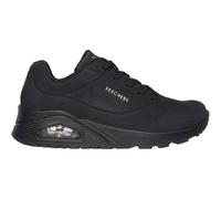 Skechers Wedgesneaker Uno - Stand on Air, mit feiner Perforation 41 schwarz Damen Schnürhalbschuh Halbschuhe Schuhe 41 black