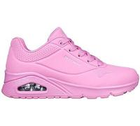 Skechers Sneaker Street Uno – Stand on Air Durabuck/Mesh Rosa Größe 35 Damen