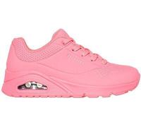 Skechers Damen UNO Stand On Air Sneaker, Coral Durabuck/Mesh, 40 EU
