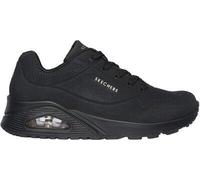 Skechers Wedgesneaker Uno - Stand on Air, mit feiner Perforation 38, EURO-Größen schwarz Damen Halbschuhe Übergrößen Spezialgrößen Schuhe 38, EURO-Größen black