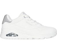 SKECHERS Damen Freizeitschuhe UNO WHITE SILVER - Gr. - 37