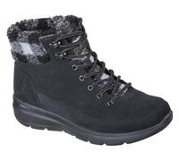 Skechers Damen Glacial Ultra-144166 Mode-Stiefel, schwarz grau, 38 EU