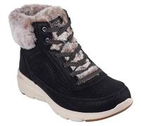 Skechers Damen Stiefelette On-The-go Glacial Ultra – Sneaker Boot, dünn gefüttert, Schwarz, 39 EU