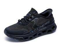 Skechers Damen Glide-Step Altus Turnschuhe, Black Synthetic/Mesh/Gunmetal Trim, 39.5 EU