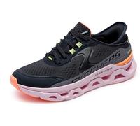 Skechers Damen Glide-Step Altus Turnschuhe, Black Synthetic/Mesh/Multi Trim, 40 EU