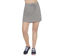 Skechers Damen Go Dri Swift Skort, Anthrazit meliert, X-Klein