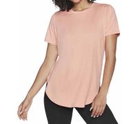 Skechers Damen GO DRI Swift Tunic Tee Tunic Shirt, Coral Haze,