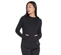Skechers Damen GO Lounge Awakened Hoodie Hooded Sweatshirt, Black, X-Small