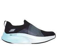 Skechers Damen Go Max Walker Sally Sneaker, Schwarz/Aqua, 41 EU