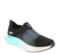Skechers Damen Sneaker GO WALK Max Walker Sally – Schwarz/Aqua – Größe 42 – Maschinenwaschbar