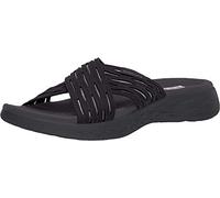 Skechers Damen Go Run 600-Sunrise Sandalen, Schwarz (Black BBK), 39 EU