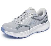 Skechers Damen Go Run Consistent 2.0 Advantage Sneaker, Grau/Lavendel, 40 EU