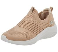 Skechers Damen Go Walk 4-Propel Slip On, Taupe Strickbesatz, 36.5 EU