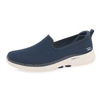 Skechers Damen Go Walk 6 - Clear Virtue Sneaker, Navy, 40 EU