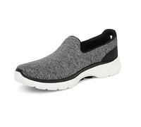 Skechers Damen GO Walk 6 Grand Horizon Sneaker, Black, 38 EU