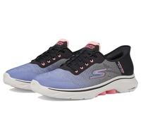 Skechers Damen Go Walk 7 Schuhe, Schwarze Textil-Besatz, 36 EU