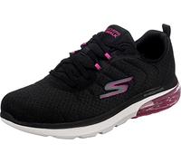 Skechers Damen Go Walk Air 2.0-Dynamic Virtue Sneaker, Schwarz/Pink, 38 EU