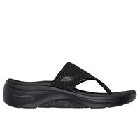 Zehentrenner SKECHERS "GO WALK ARCH FIT 2.0 SANDAL-CARRIE", Herren, Gr. 42, schwarz unifarben, Textil, Schuhe Zehentrenner, Sommerschuh, Strandschuh, Badeschuh mit Arch Fit (17456464-42) schwarz unifa