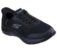 Skechers Damen Go Walk Arch Fit 2.0 Valencia Slip-InTurnschuhe, Black Textile/Trim, 40 EU