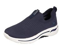 Skechers Damen Go Walk Arch Fit Iconic Sneaker, Navy Textile Trim, 41 EU
