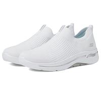 Skechers Damen Go Walk Arch Fit Sneaker, Weiss/opulenter Garten, 37.5 EU