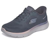 Skechers Damen Go Walk Flex Azriel Turnschuhe, Charcoal Textile Trim, 36 EU