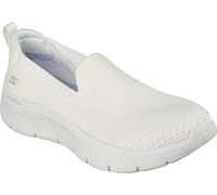 Skechers Damen GO Walk Flex Bright Summer Sneaker, White Textile/Trim, 37 EU