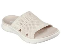 Skechers Damen Schiebe-Sandalen Go Walk Flex Elation – Natur – 40 EU