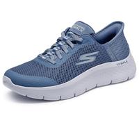 Skechers Damen Go Walk Flex Grand Entry Turnschuhe, Blue Textile/Trim, 40 EU