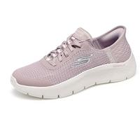 Skechers Damen Go Walk Flex Grand Entry Turnschuhe, Mauve Textile/Trim, 36 EU