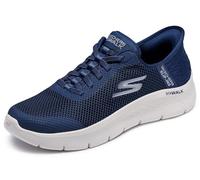 Skechers Damen Go Walk Flex Grand Entry Turnschuhe, Navy Textile/White Trim, 35 EU Weit