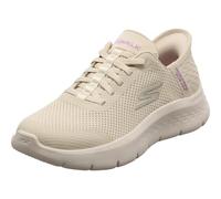 Skechers Damen Go Walk Flex Grand Entry Turnschuhe, Off White Textile/Trim, 36 EU