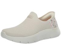 Skechers Damen Go Walk Flex Grand Entry Turnschuhe, Off White Textile/Trim, 39.5 EU Weit