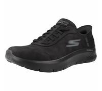 Skechers Damen-Sneaker Go Walk FlexSneaker - schwarzer Textilrand - Gr. 37